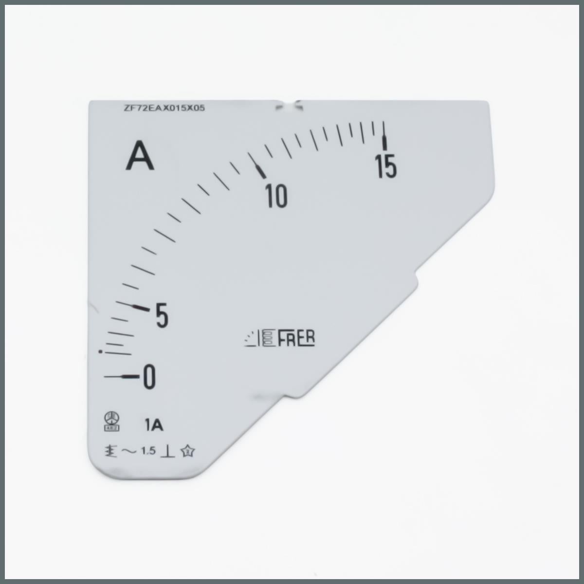 90° scale 72 ac 15/1A 