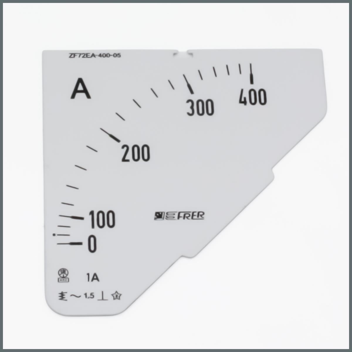 90° scale 72 ac 400/1A 