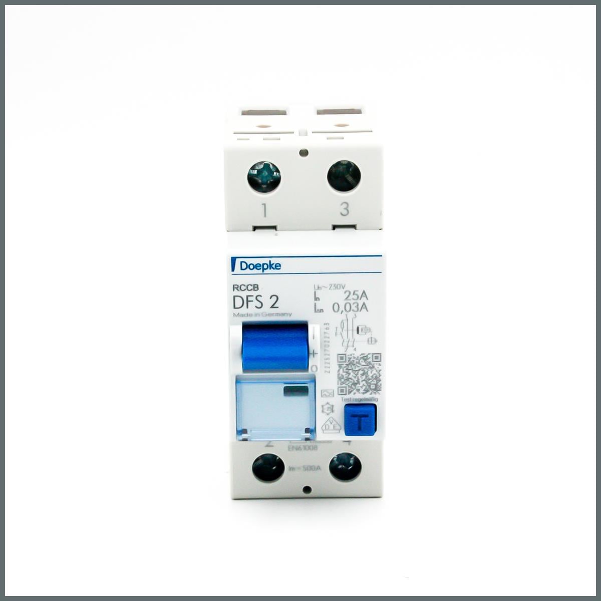 Doepke 2x25A RCCB 30mA (A Tipi Kaçak Akım Rölesi) 