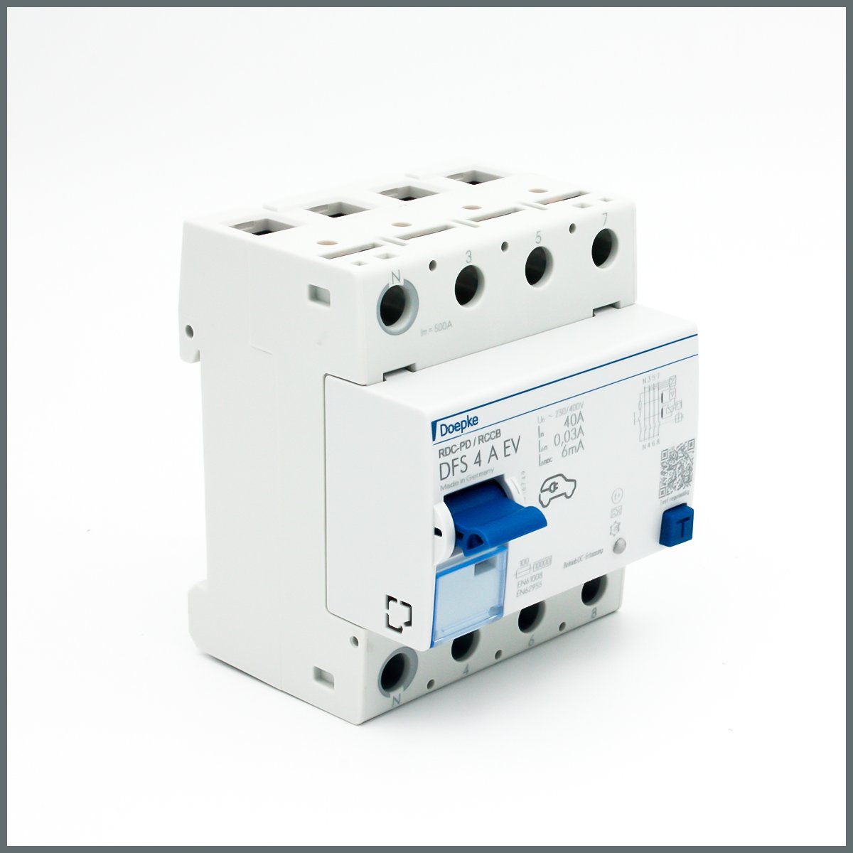 Doepke 4x40A RCCB 30mA (A tipi Kaçak Akım Rölesi)  (EV:DC 6mA)