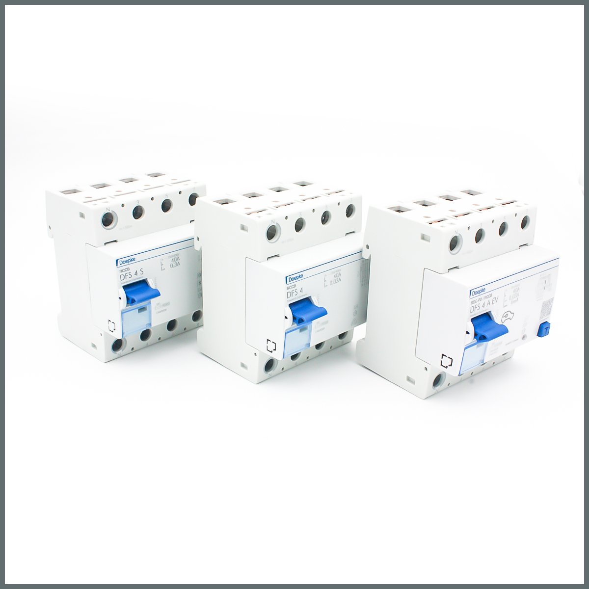 Doepke Ev'de Elektrikli Araç  Şarj Edenler İçin Kaçak Akım Koruma Seti 3