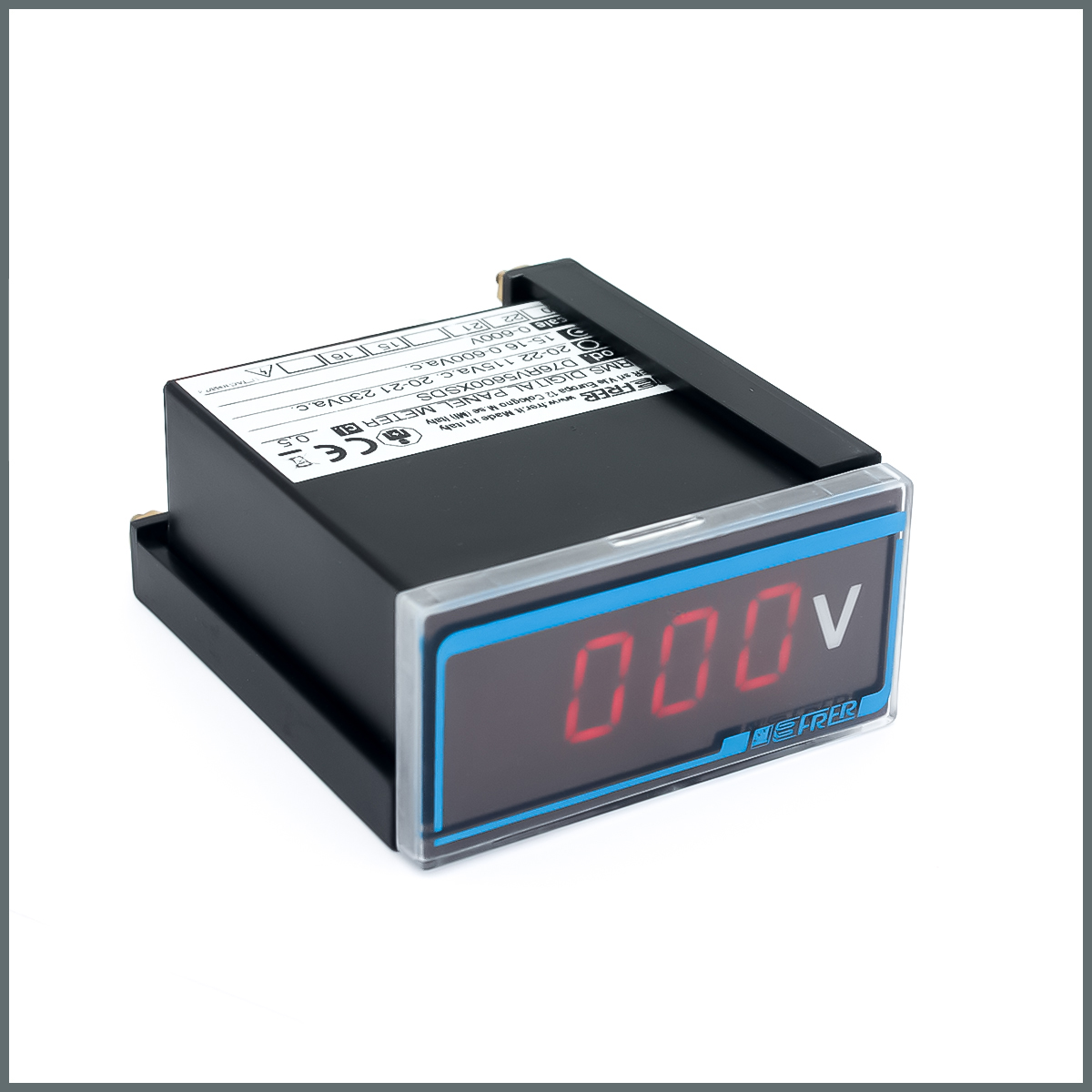 DPM 72x36 Vrms 0-600V Aux.115-230Vac 