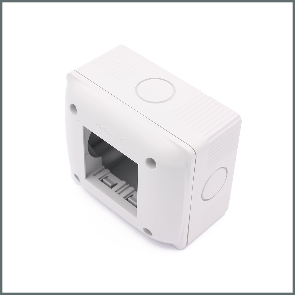 Fiş ve PrizlerPalazzoli Duvara Montaj Kutu - IP40 - 2 Modül 98x82x58 mm. (domoTER için)