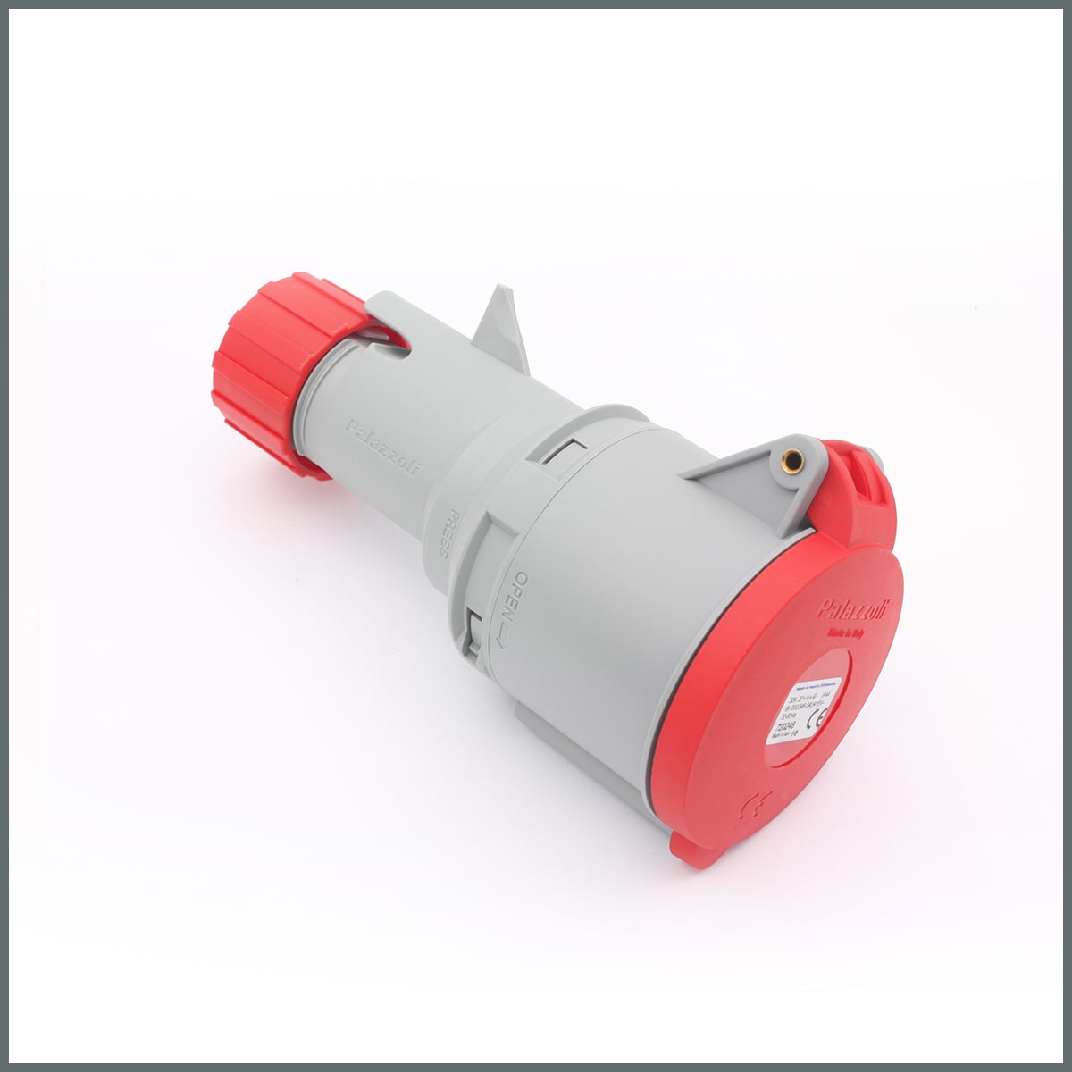 Fiş ve PrizlerPalazzoli Multimax Serisi Uzatma Prizi 32A (IP44) 400V 3P+N+T h:6
