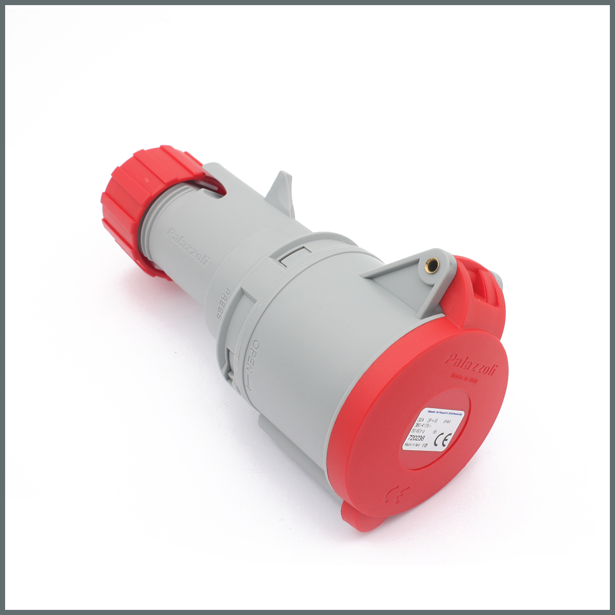 Fiş ve PrizlerPalazzoli Multimax Serisi Uzatma Prizi 32A (IP44) 400V 3P+T h:6