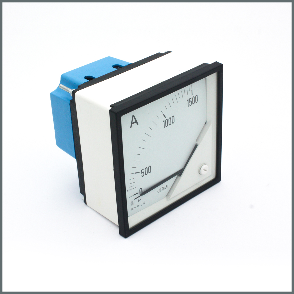 Frer AC Analog Ampermetre 1500/5A Akım Trafosu Girişli 96x96mm. 90°