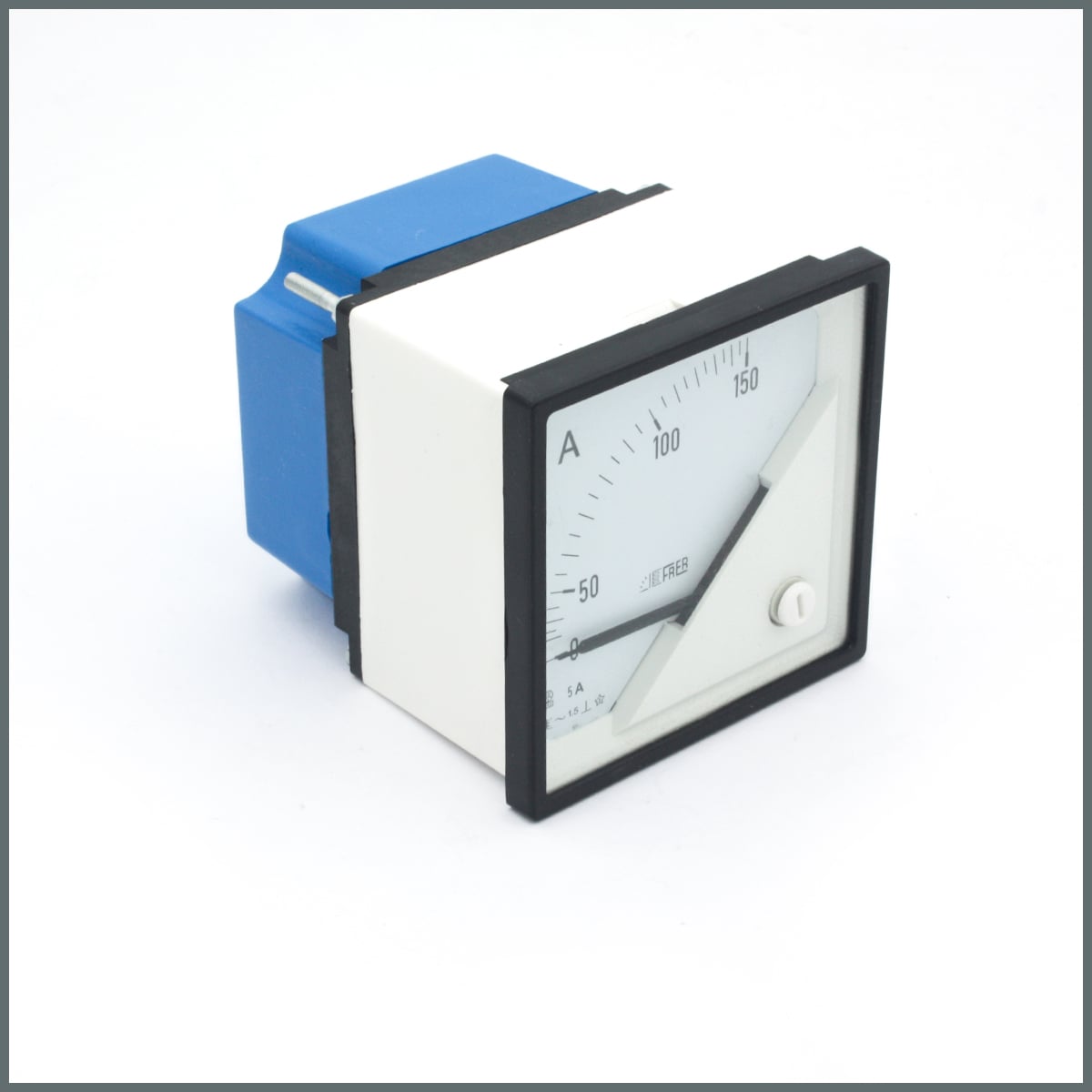 Frer AC Analog Ampermetre 150/5A Akım Trafosu Girişli 72x72mm.  90°