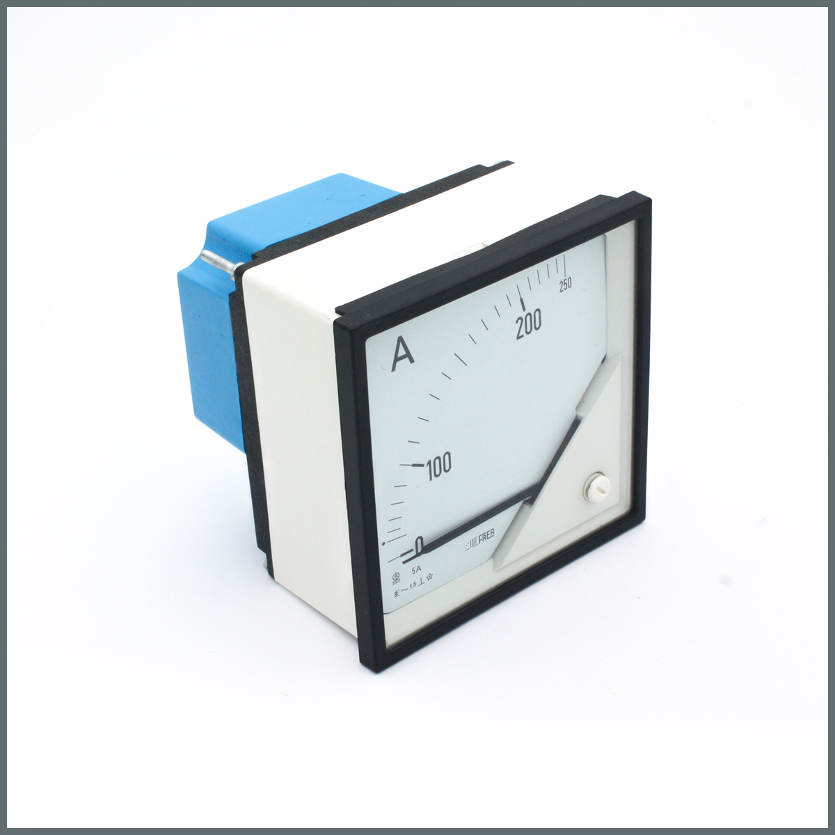 Frer AC Analog Ampermetre 250/5A Akım Trafosu Girişli 96x96mm. 90°