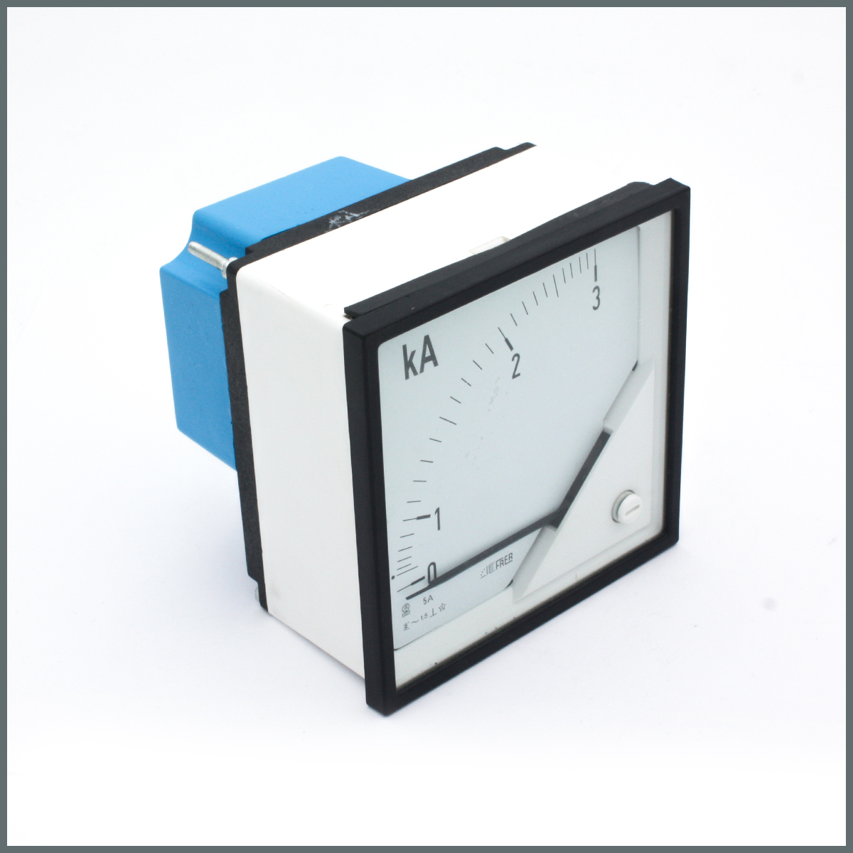 Frer AC Analog Ampermetre 3000/5A Akım Trafosu Girişli 96x96mm. 90°