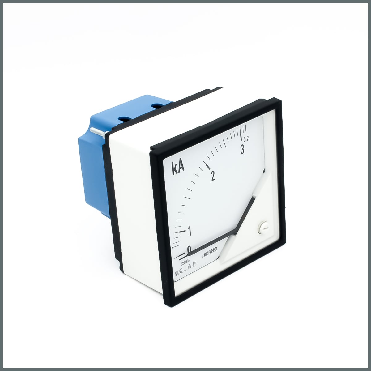 Frer AC Analog Ampermetre 3200/5A Akım Trafosu Girişli 96x96mm.90°