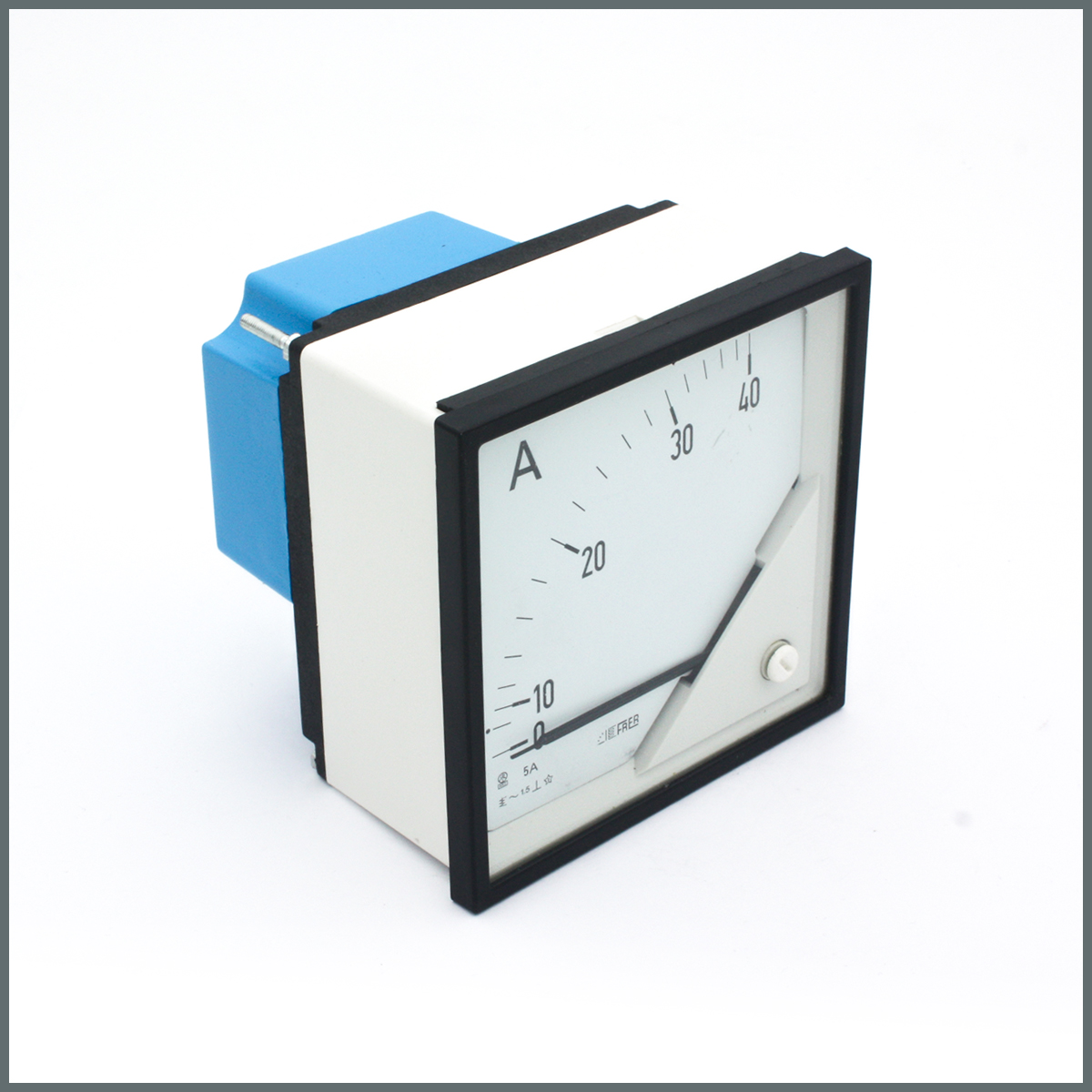 Frer AC Analog Ampermetre 40/5A Akım Trafosu Girişli 96x96mm. 90°