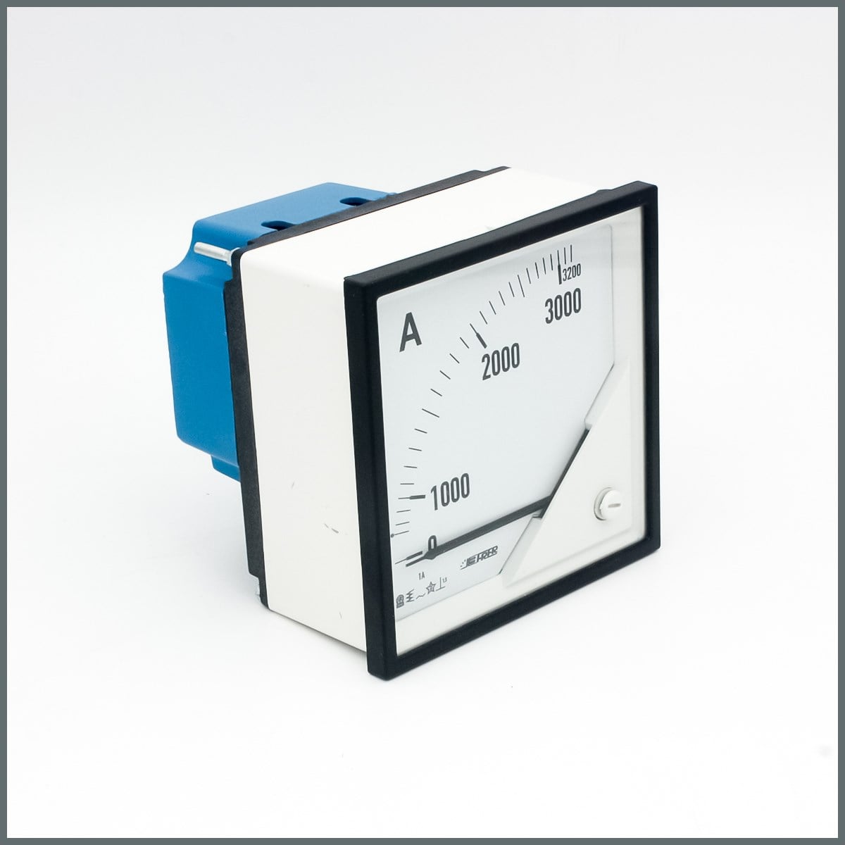 Frer AC Analog Ampermetre Akım Trafosu girişli 96x96 mm. Skala:3200A Giriş:1A