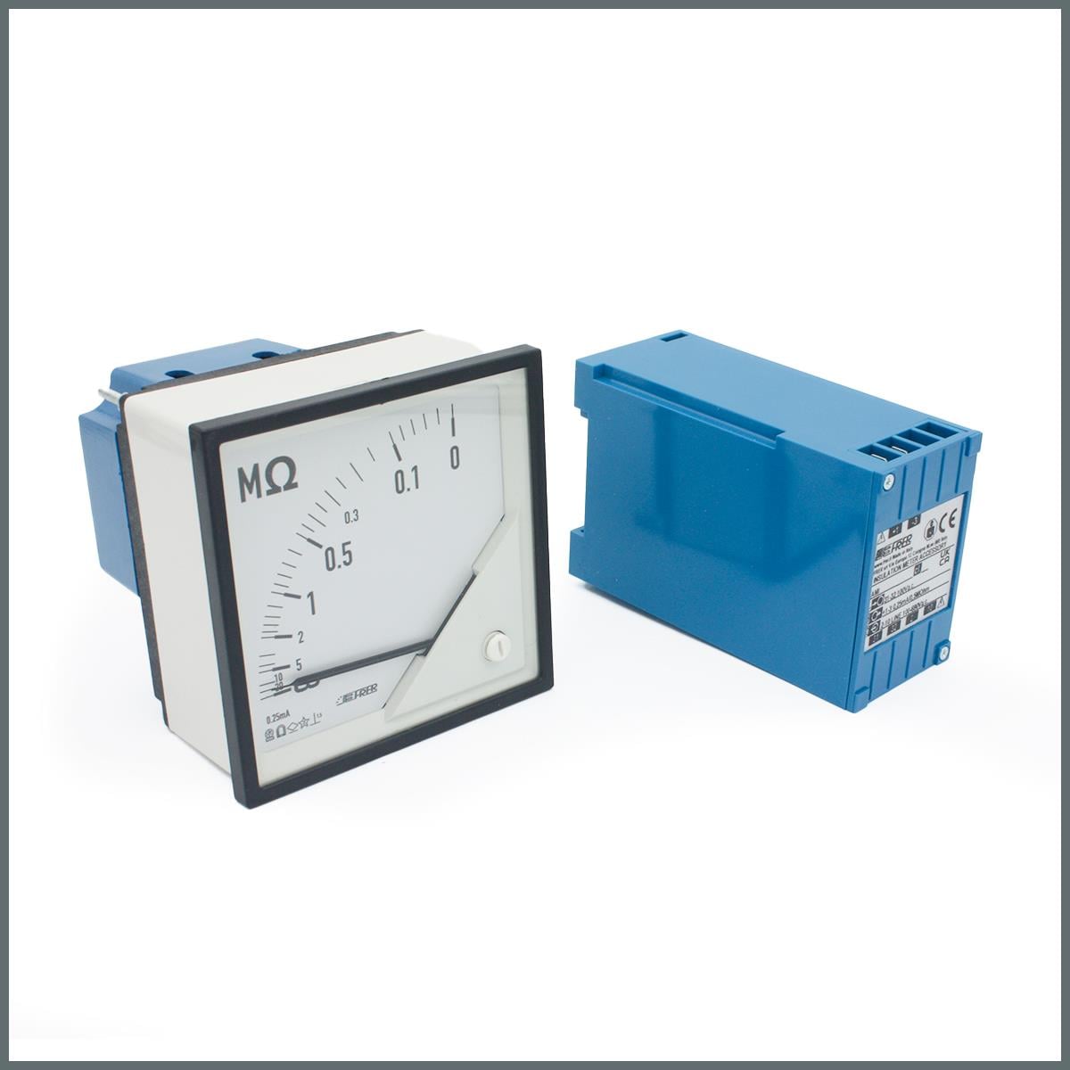 Frer AC İzolasyon metre 96x96mm Skala:5Mohm Gerilim: 100÷690V