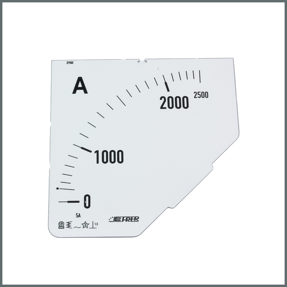 Frer Ampermetre Skalası (96x96 mm.) 2500/5A