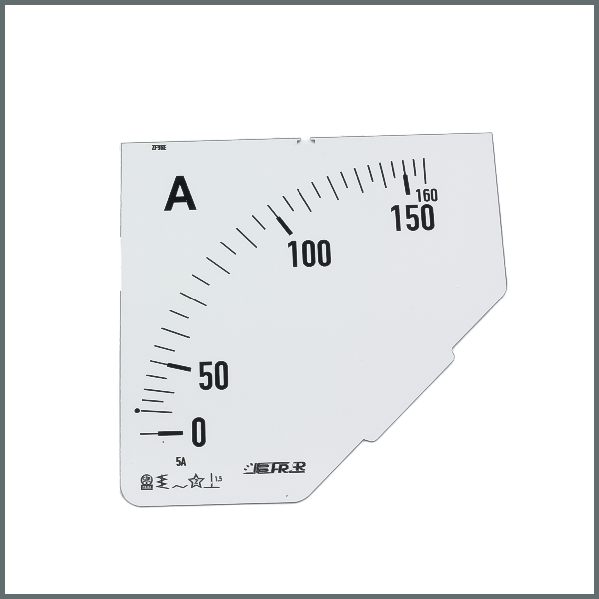 Frer Ampermetre Skalası (96x96 mm.) 160/5A