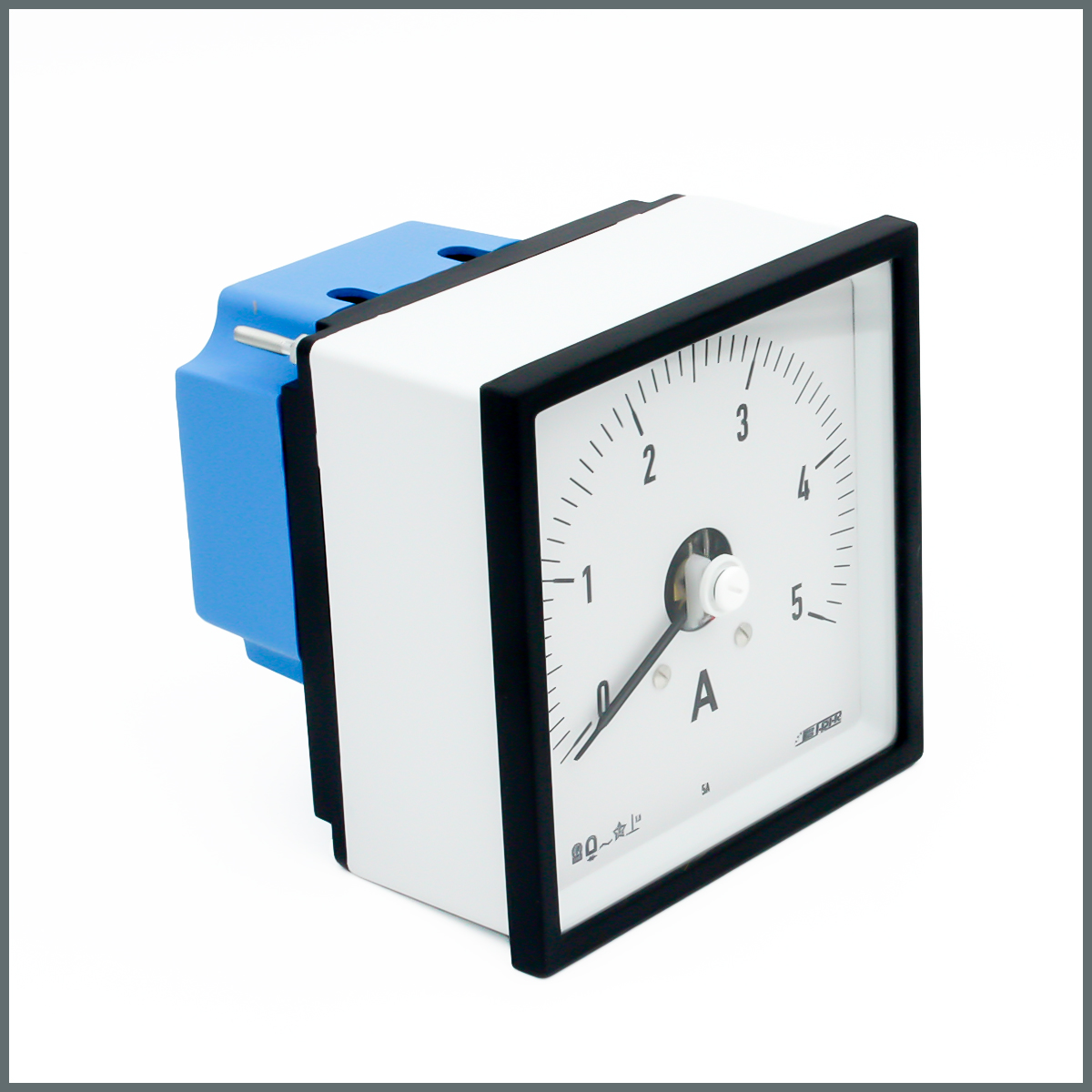 Frer  Analog Ampermetre Akım Trafosu Girişli 5/5A 96x96 mm. 240°