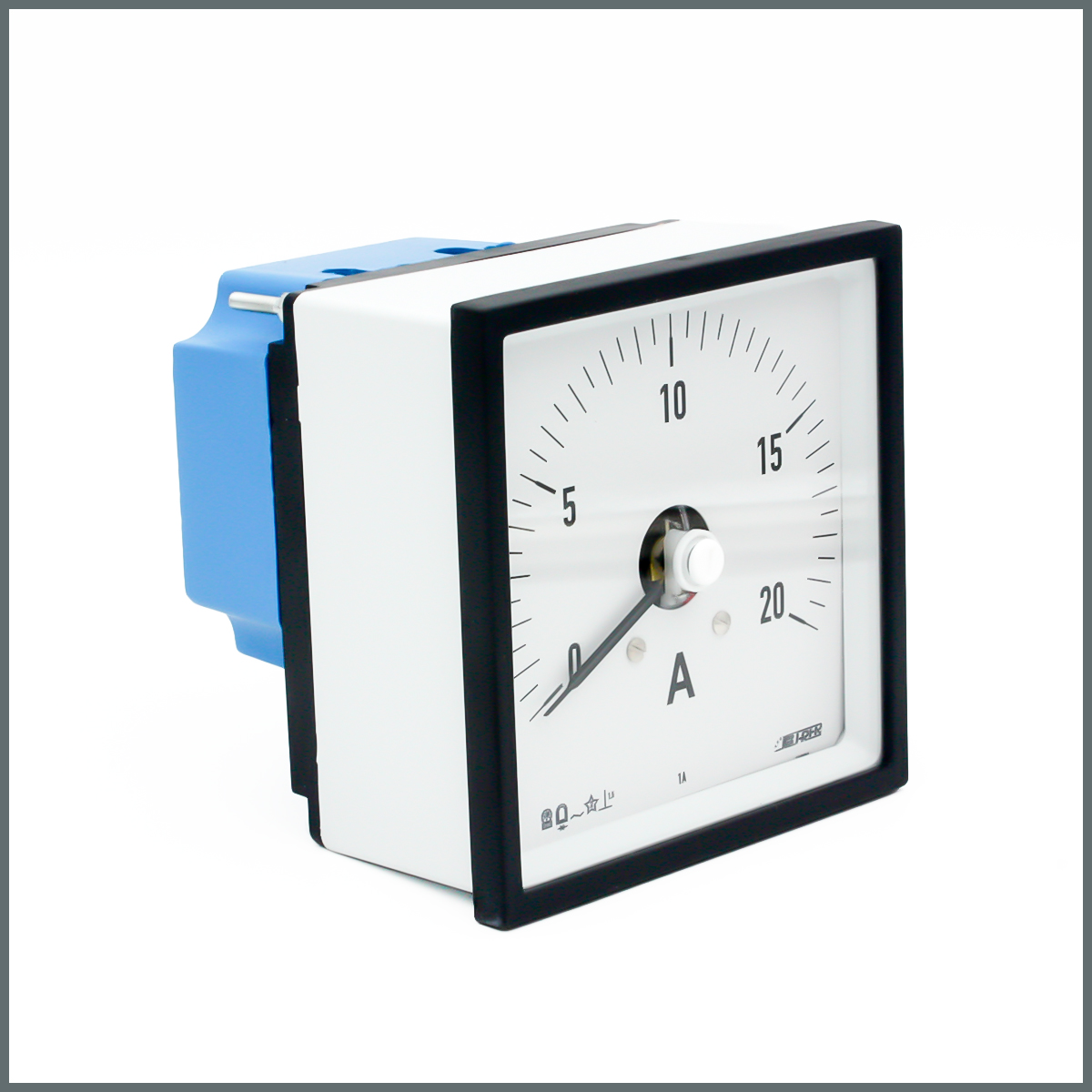 Frer Analog Ampermetre Akım Trafosu Girişli96x96mm. 240° 20/1A 