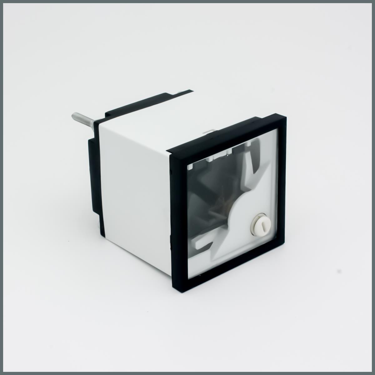 Frer CT girişli 90° AC ampermetre 48X48 mm Skalasız Giriş:5A