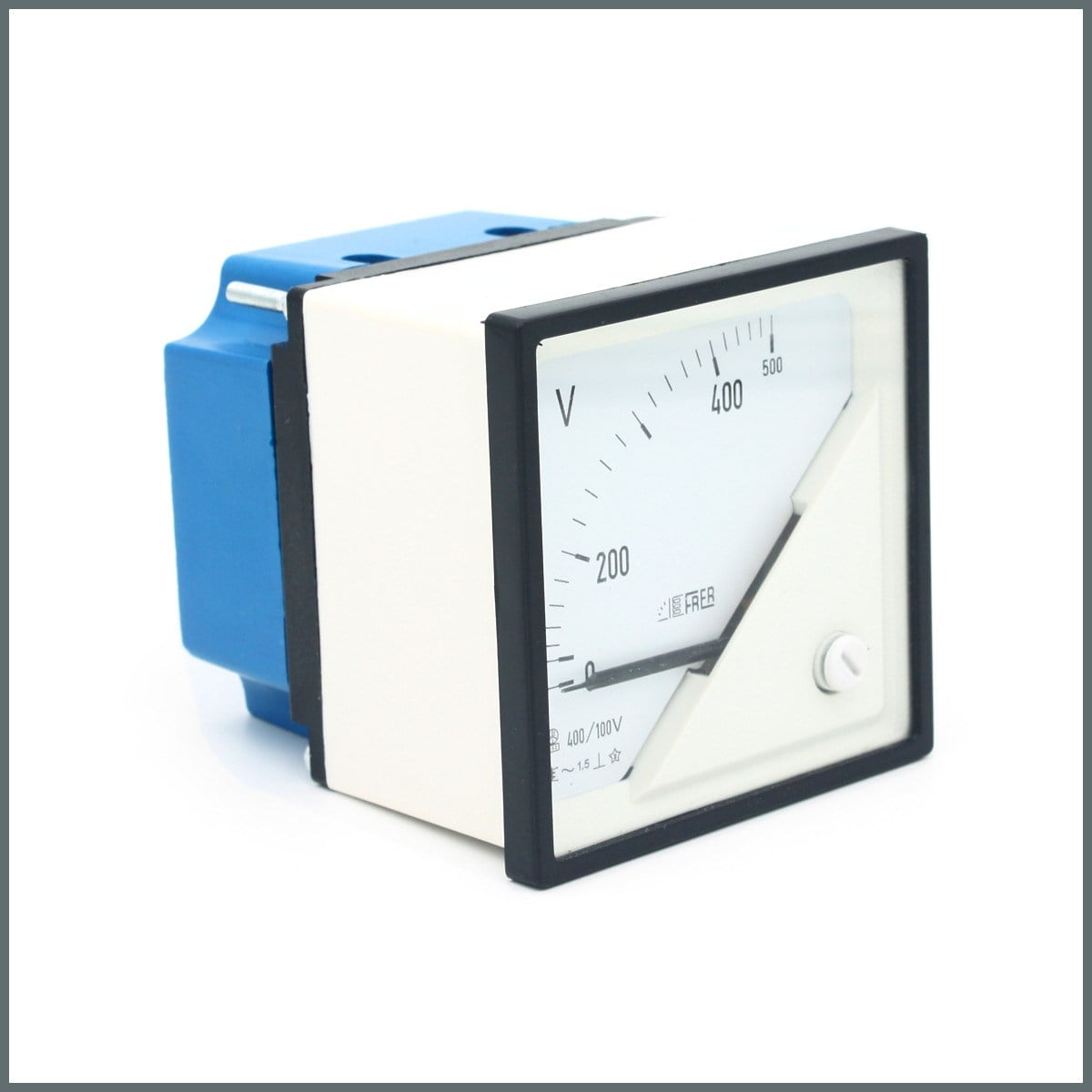 Frer Direkt Girişli AC Voltmetre 0-500V VT 400/100V 90° 