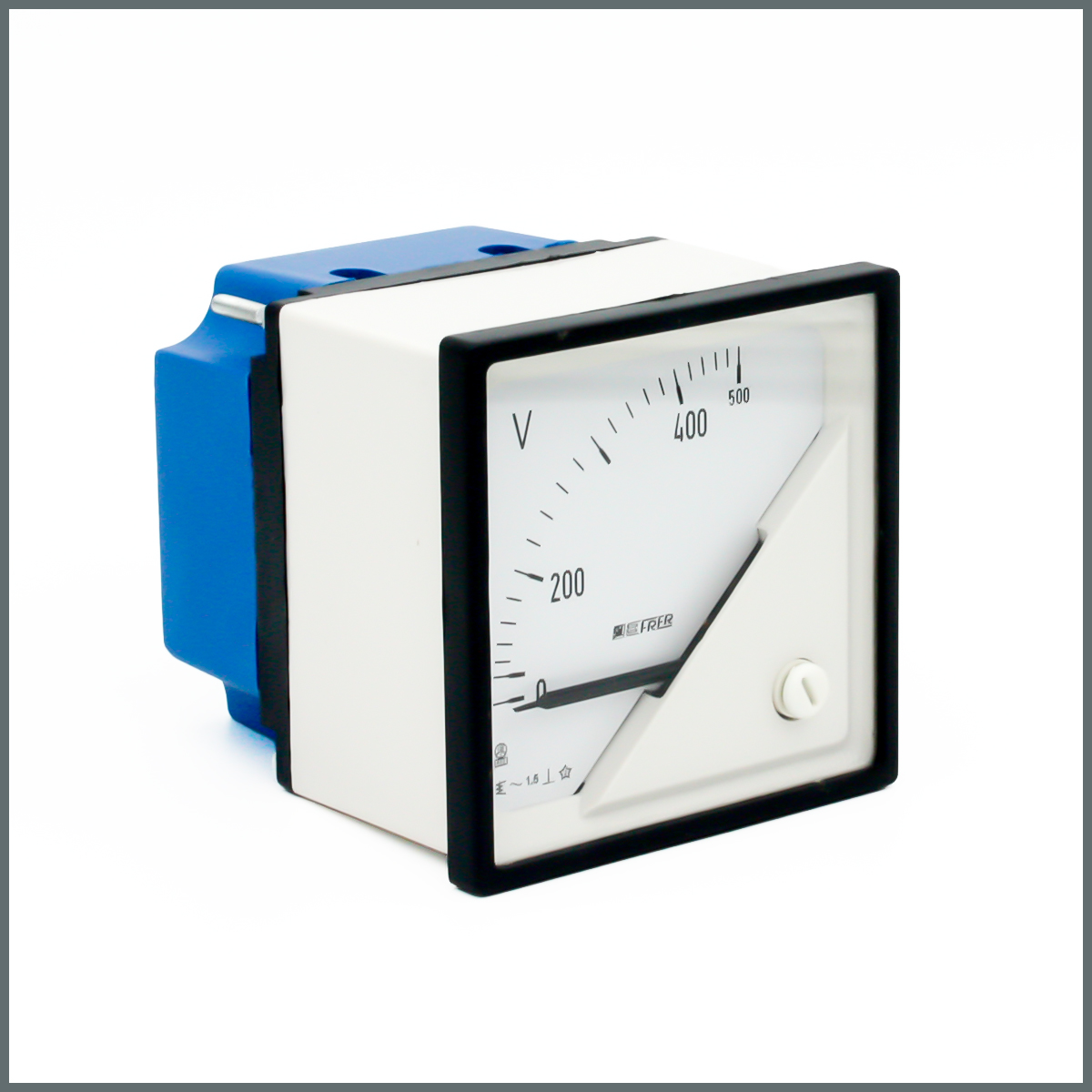 Frer Direkt Girişli AC Voltmetre 0-500V 72x72 90°