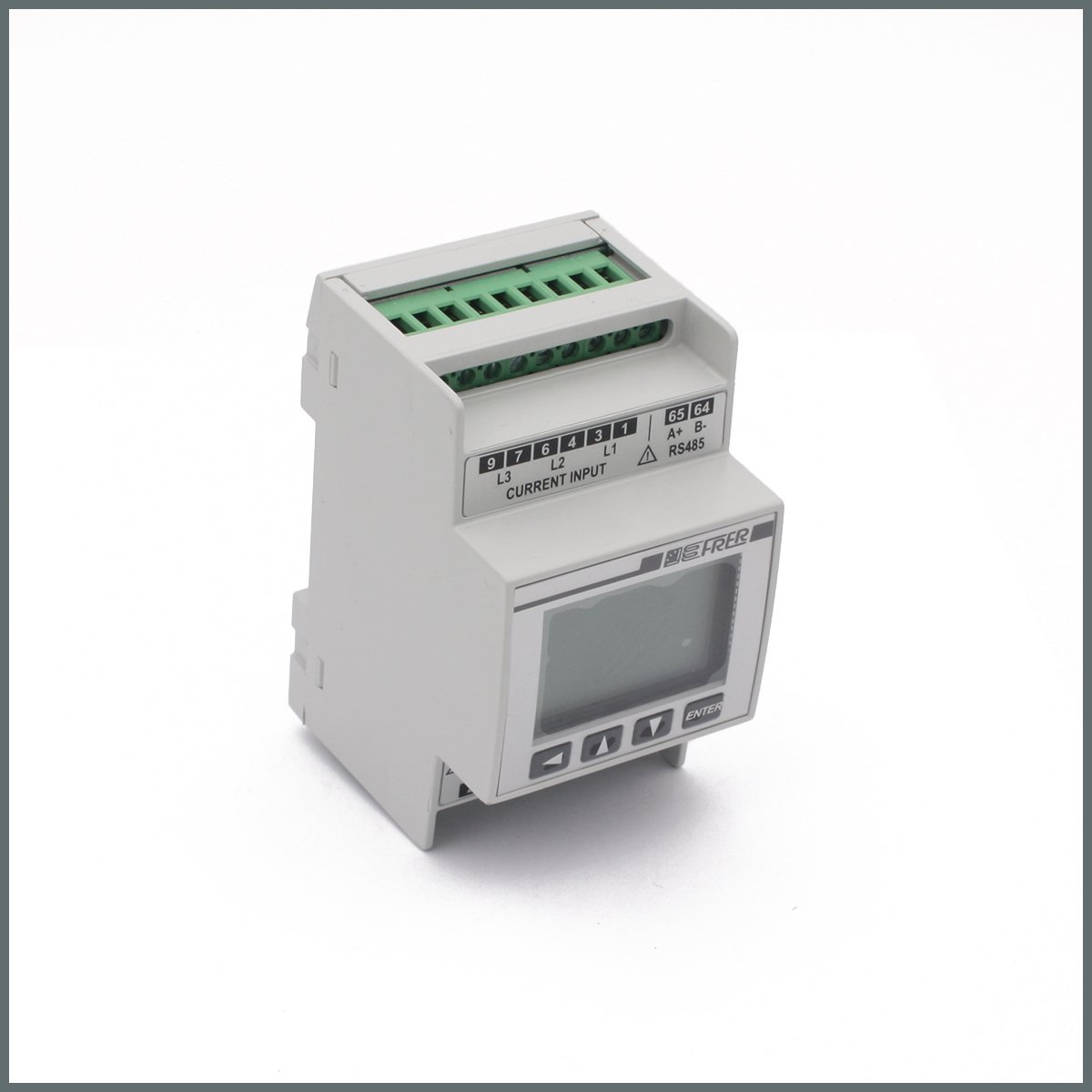 Frer NANO5H Enerji Analizörü Giriş:1-5A, 100-400V, RS485 Modbus