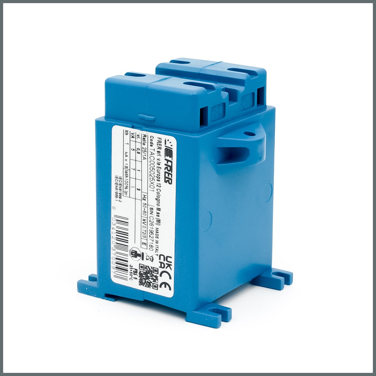 Frer Ölçü Tipi Akım Trafosu 25/1A cl. 0,5 (5VA) TAC005 