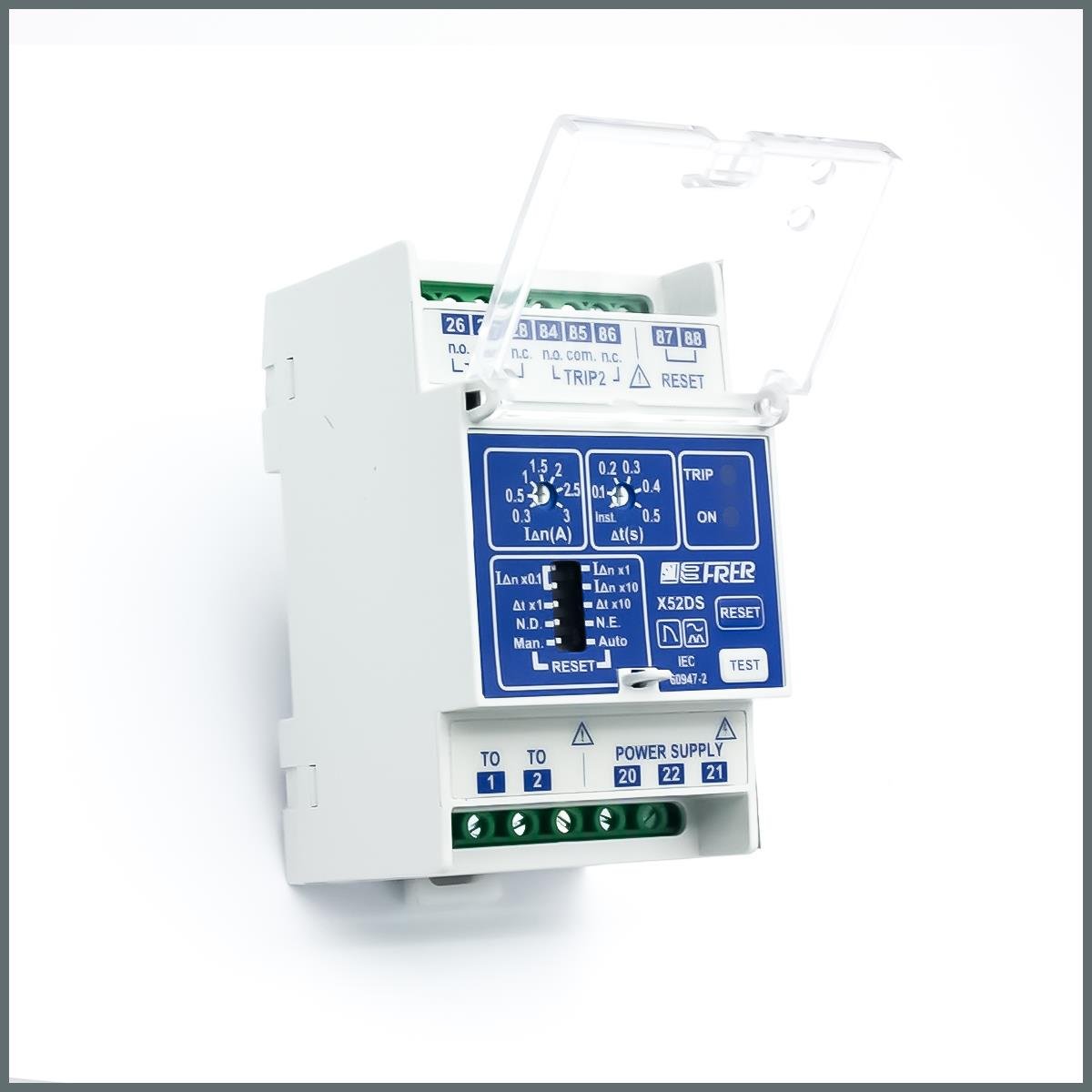 Frer T.K.A.K. Rölesi / A,AC Tipi / T-R 20-60Vac/dc /30mA--30A/3Modül/Ray Tipi