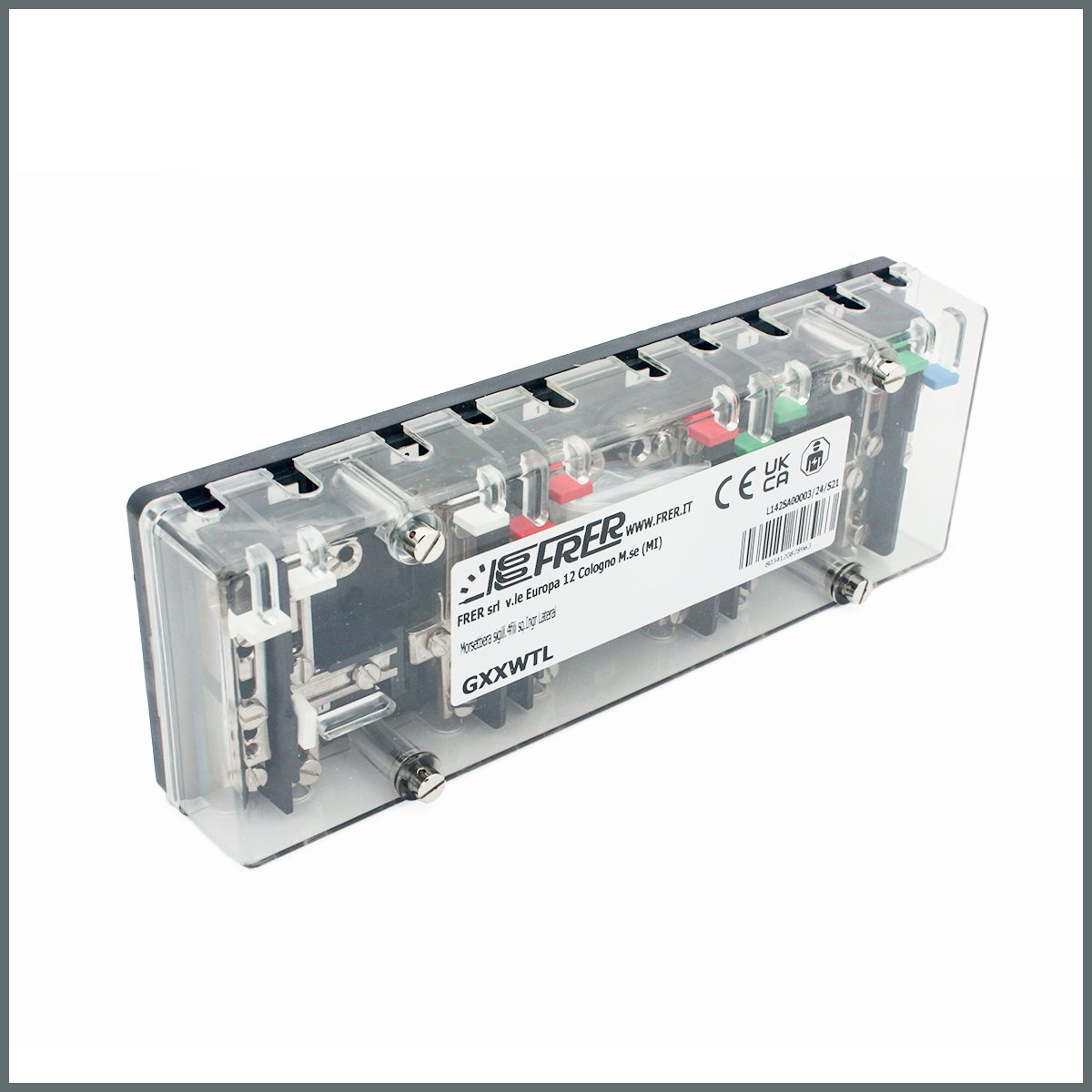 Frer Terminal Bloğu 3 fazlı 4 telli, Mühürlenebilir 