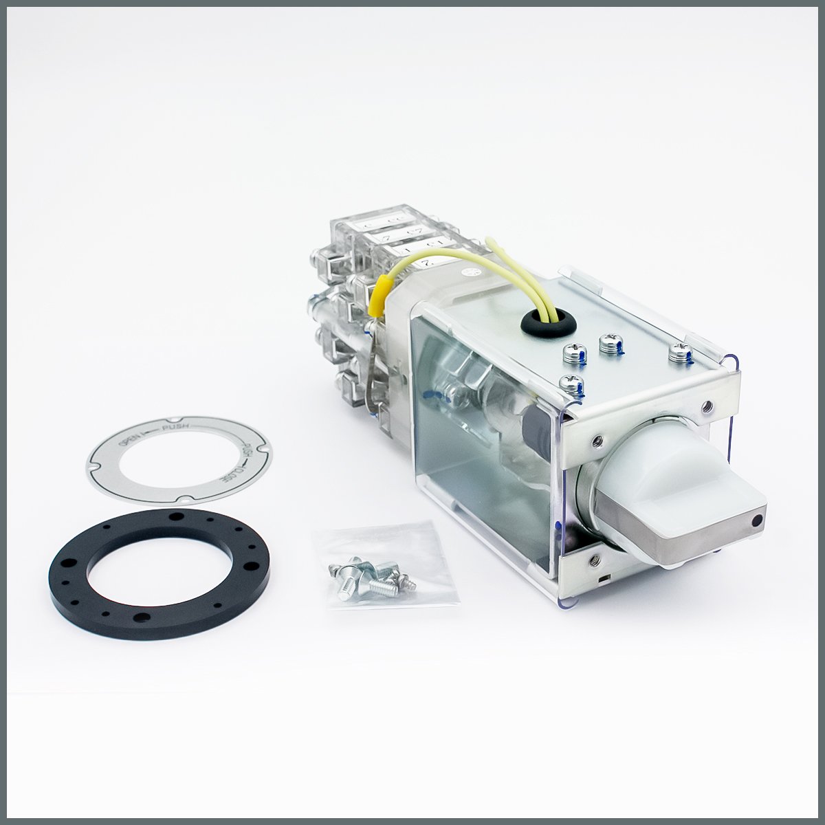 Fuji 125VDC (Ledli) Ayırıcı Anahtarı (Yuv. Flanş) BHL-3B3-118-125L3-W-Z-B(L54-Z11E)