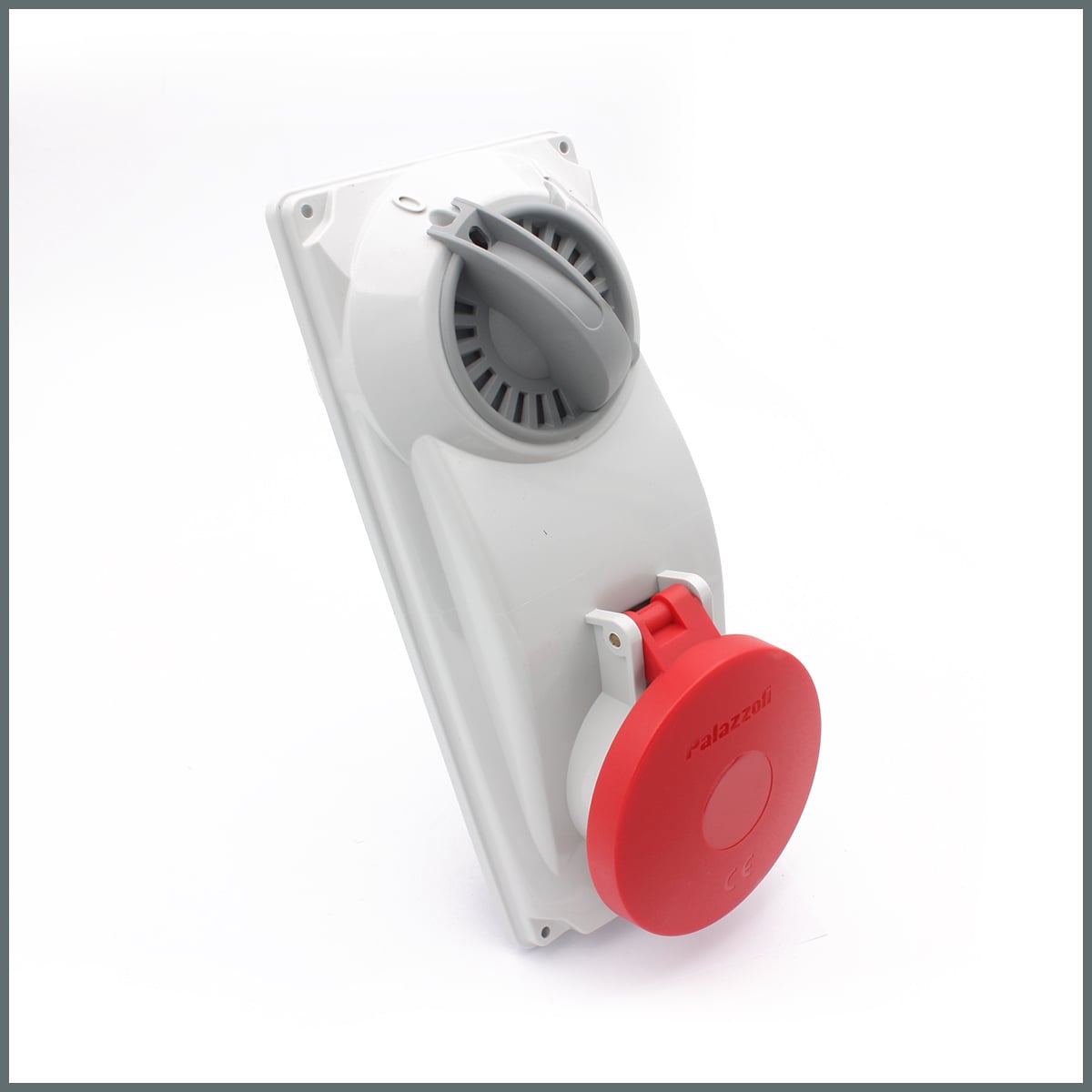 Kilitli Prizler (Dikey)Palazzoli TopTER Serisi Anahtarlı Priz 32A (IP44) 400V (Dikey) 3P+T h:6