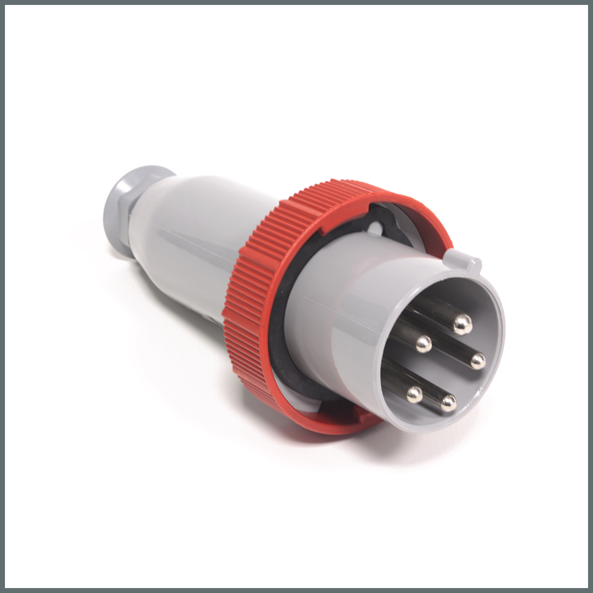 Konum GöstergeleriPalazzoli CEE Serisi Düz Fiş 63A (IP67) 400V 3P+N+T h:6(DISC)