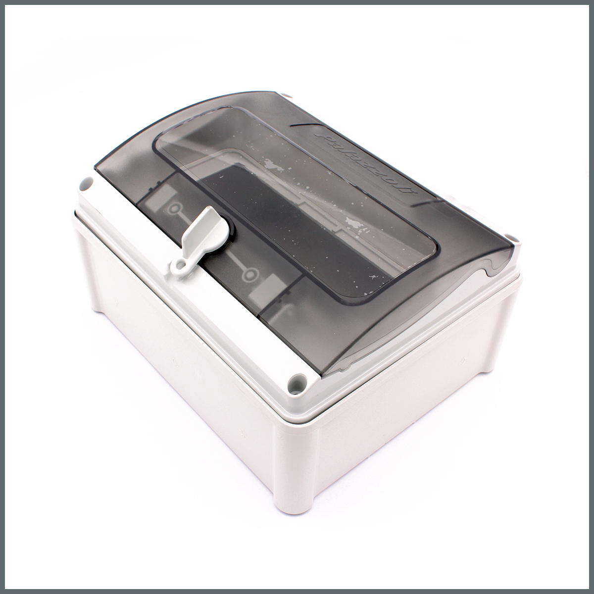 Konum GöstergeleriPalazzoli Prima Serisi Sigorta Kutusu (IP55) 9 Modül Şeffaf Pencereli