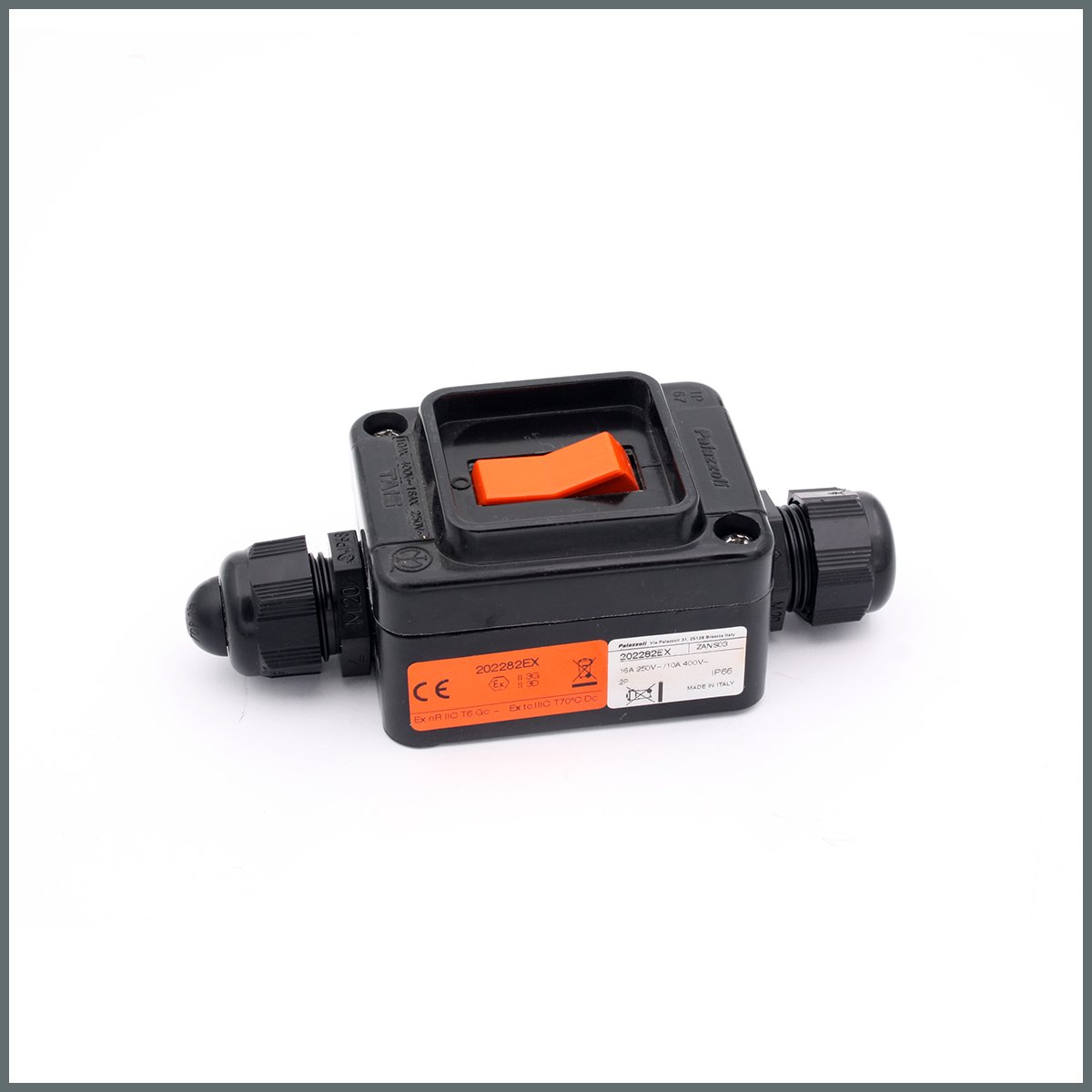 Exproof Atex Anahtar GRP Palazzol iIP66 2K Tek Yön 16A-250V(DISC)