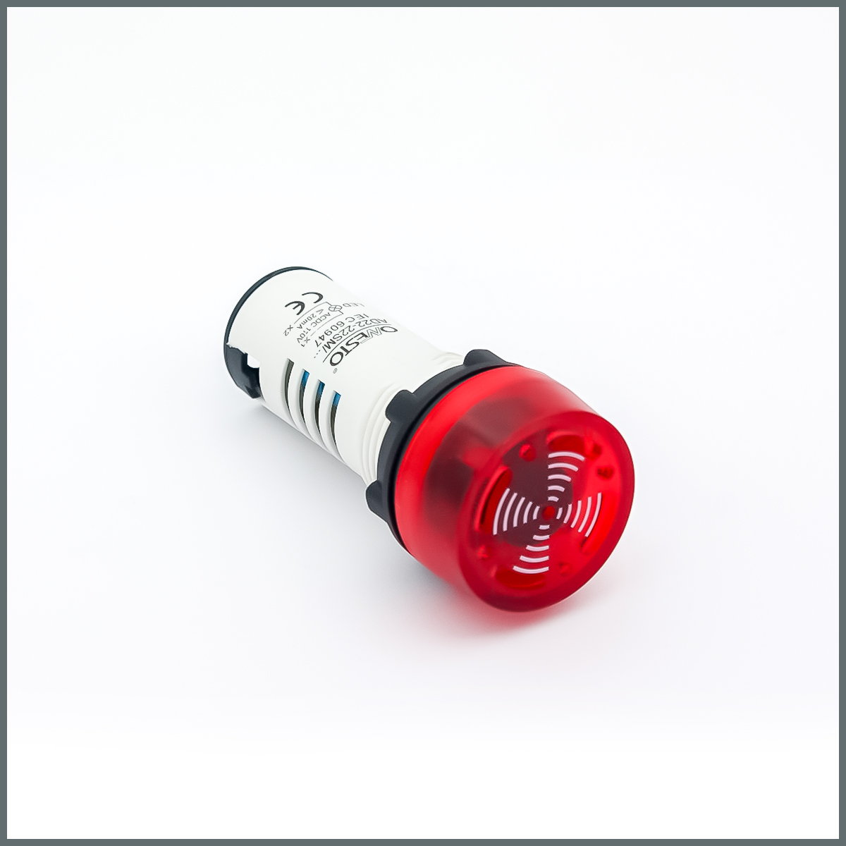 Led Flaşörlü Buzzer (Kırmızı) 110VAC