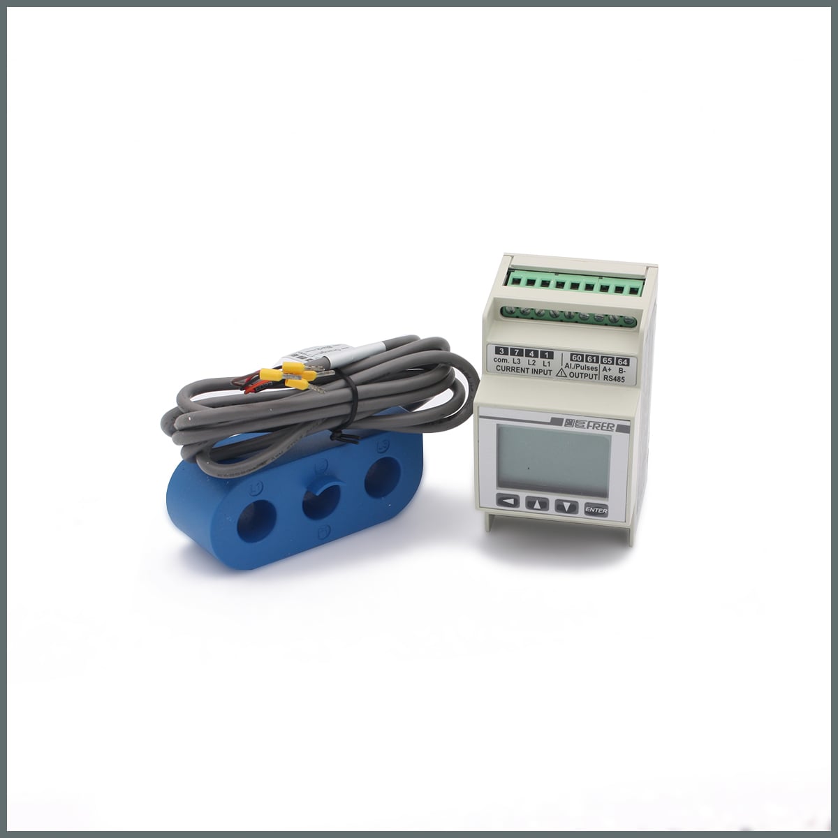 NANO125H Enerji Analizörü Giriş:125A AT dahil, 400V, RS485 Modbus