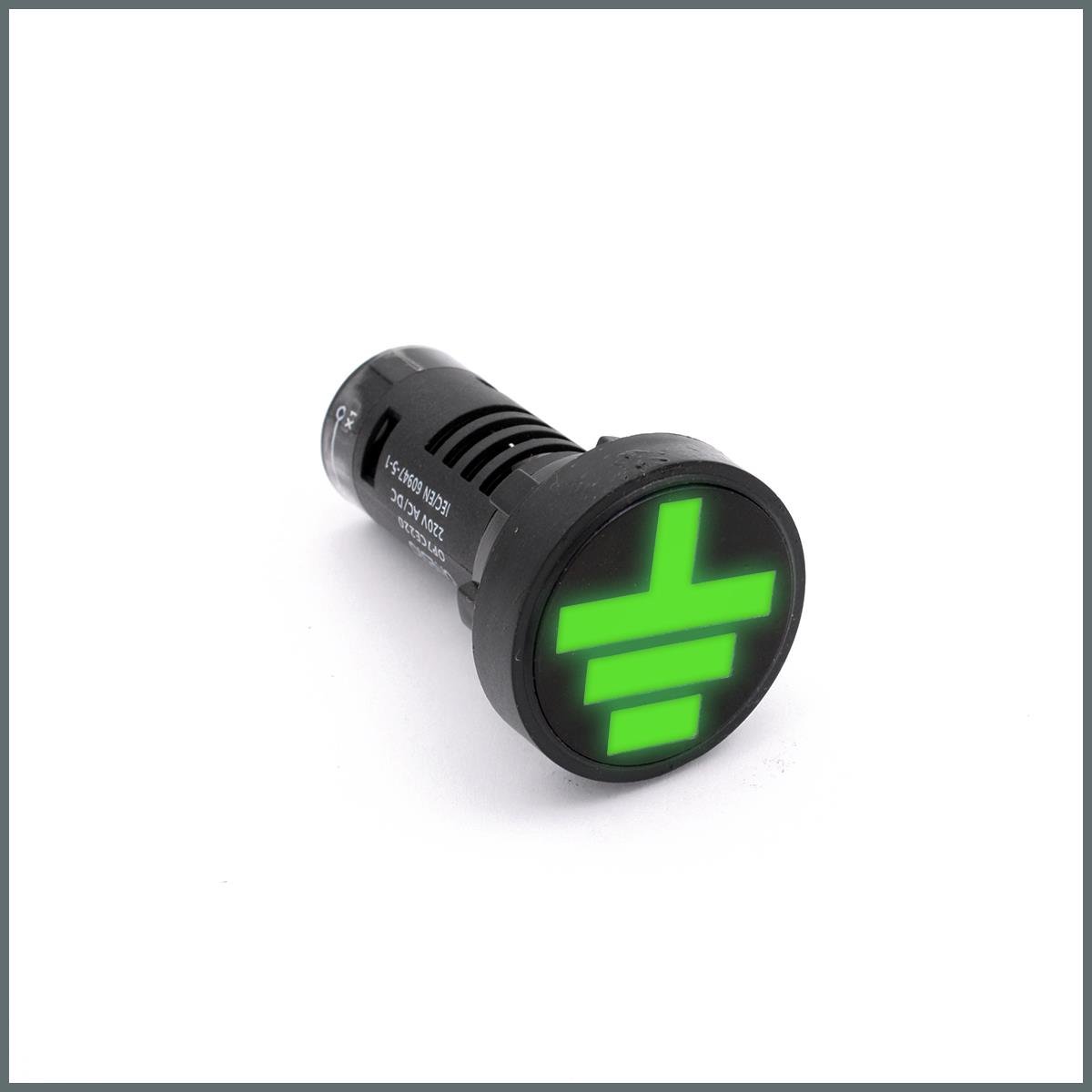 Onesto Ledli Toprak Göstergesi 110VAC/DC (Yuvarlak)