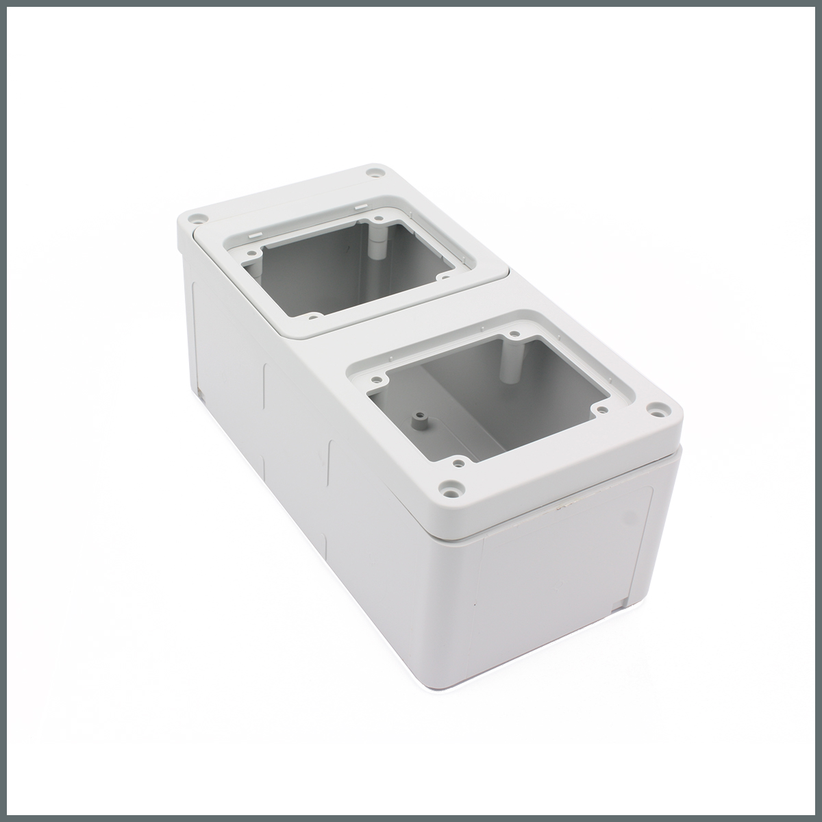 OnestoArka Kutu Sıva Üstü (2 Priz için) (IP55) 103x206mm.