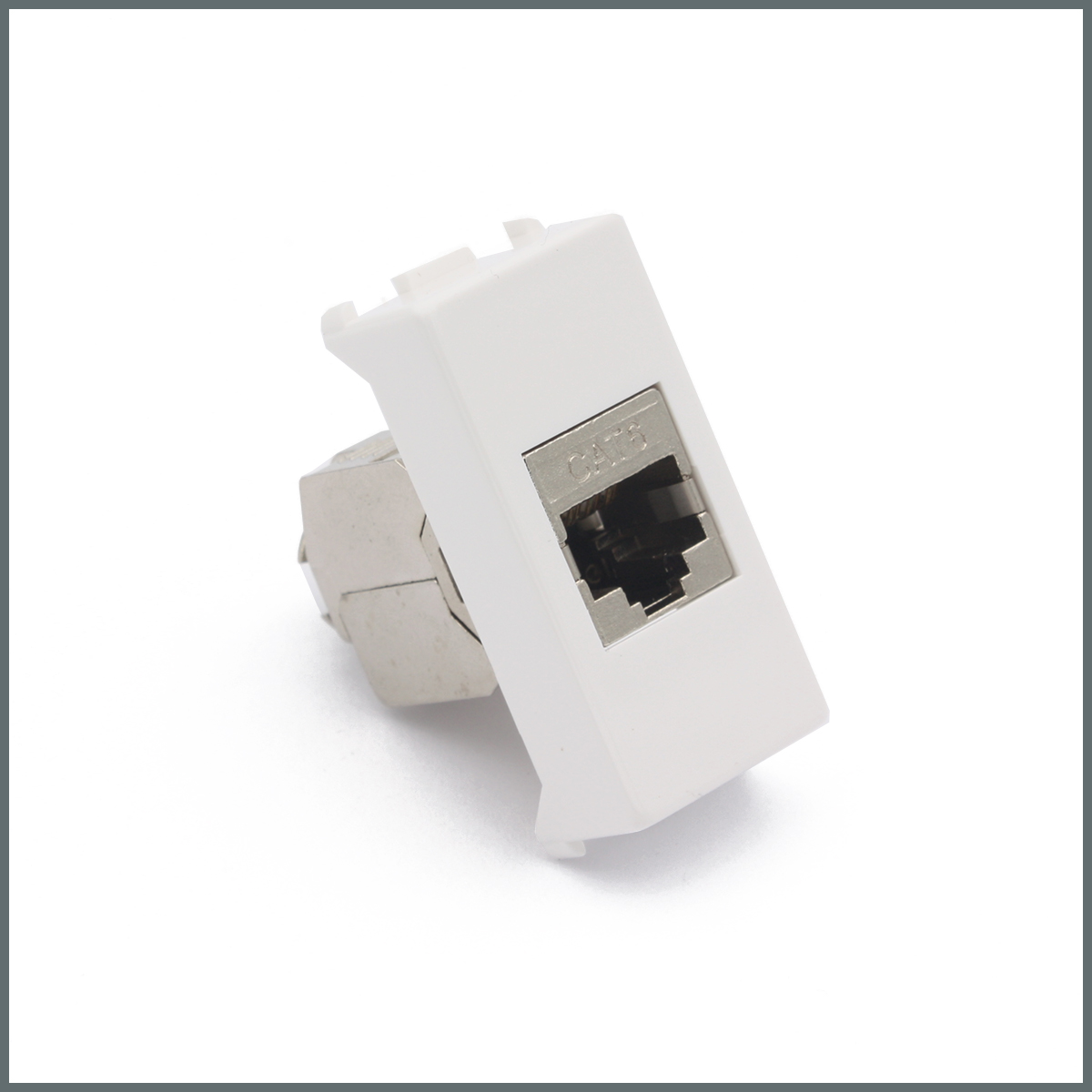 OnestodomoTER Serisi RJ45 Prizi  CAT 6 FTP 1 Modül