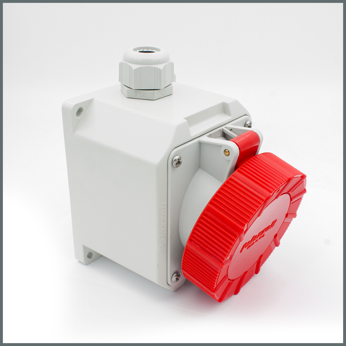 Palazzoli Ensüstriyel Sıva Üstü Priz 32A (IP66/IP67)  400V h:6 3P+N+T