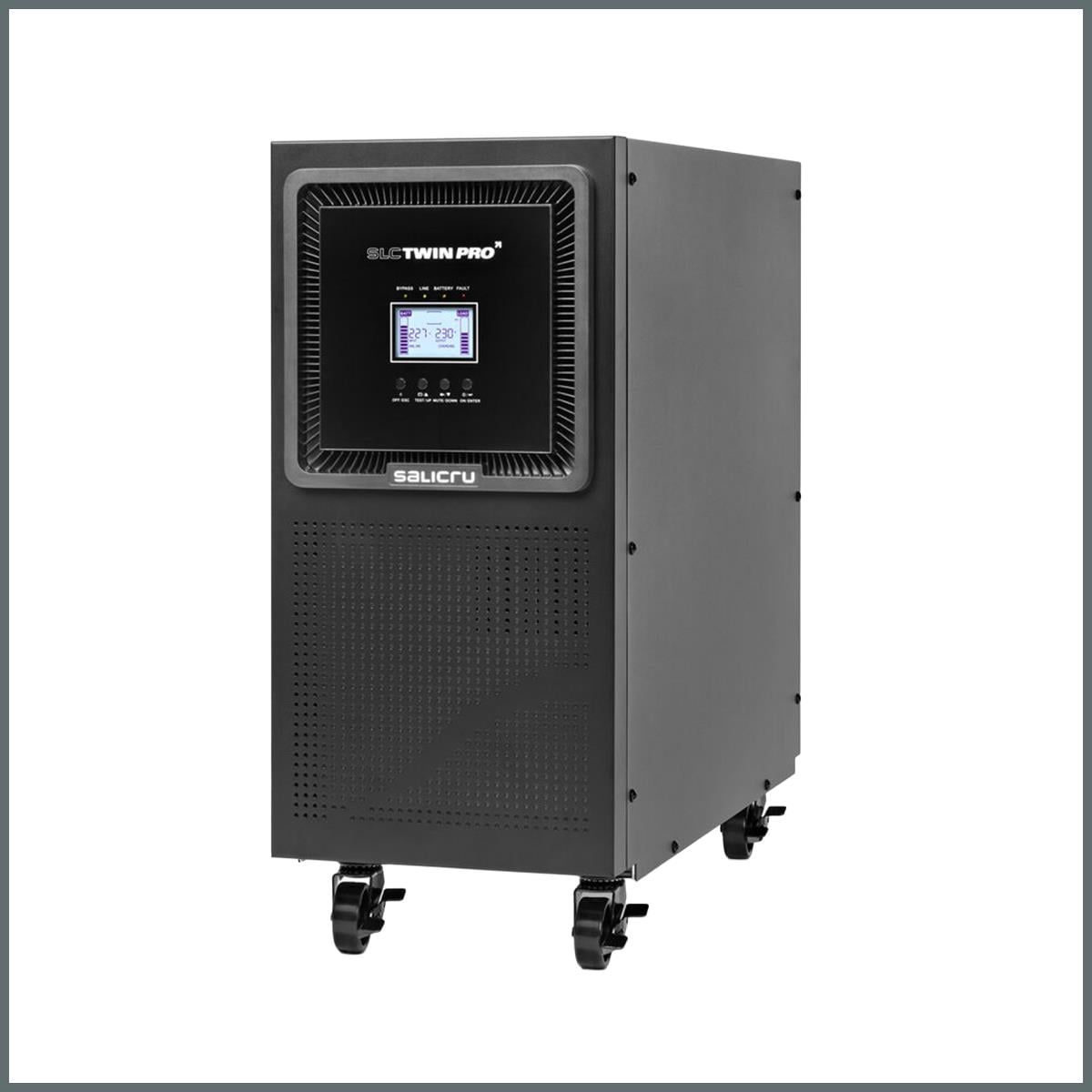 Salicru Online UPS TWIN PRO2 10kVA  20ad. 12V 9Ah Cihaz içi-Dahili Akülü Sistem