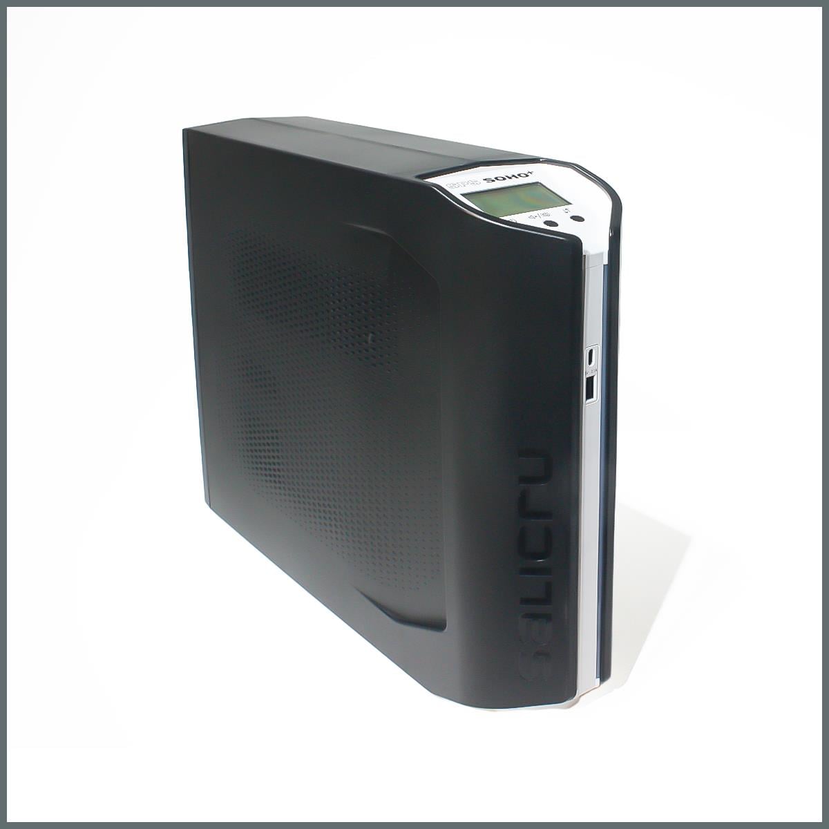 Salicru SOHO+ Serisi 1250VA Line Interactive UPS 4Ad. Schuko Priz / 2 USB / LCD Ekranlı