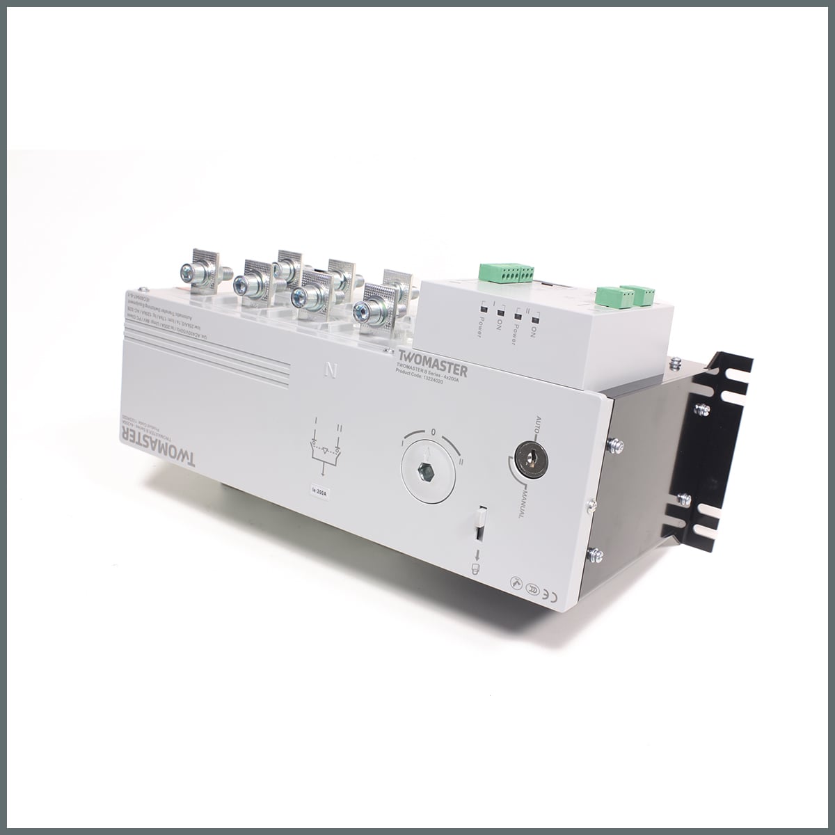 TWOMASTER-B 4x200A Otomatik Transfer Şalteri 