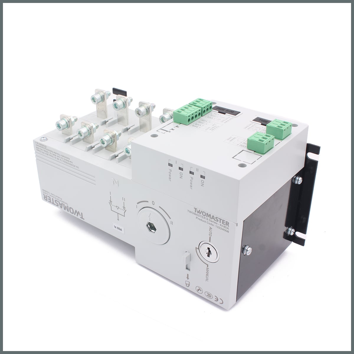 TWOMASTER-B 4x80A Otomatik Transfer Şalteri 
