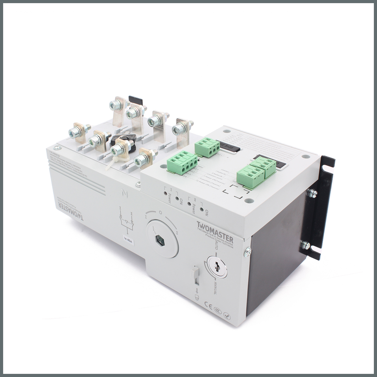 TWOMASTER-R 4x400A Motorlu Transfer Şalteri 
