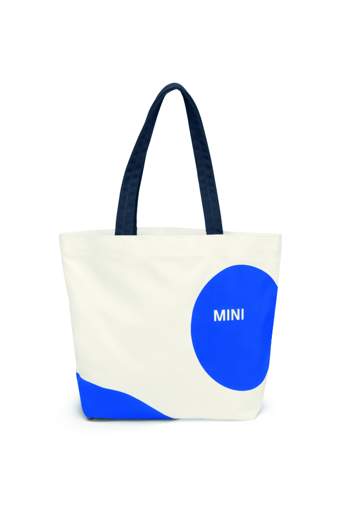 MINI Shopper Car Face Detail Wordmark Beyaz