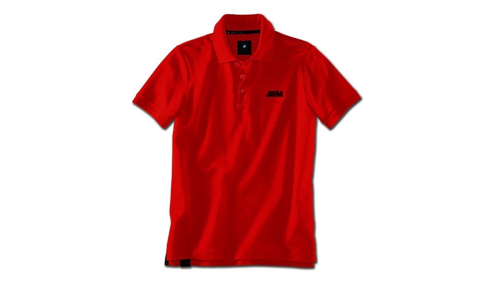 BMW M KIRMIZI POLO T-SHIRT M