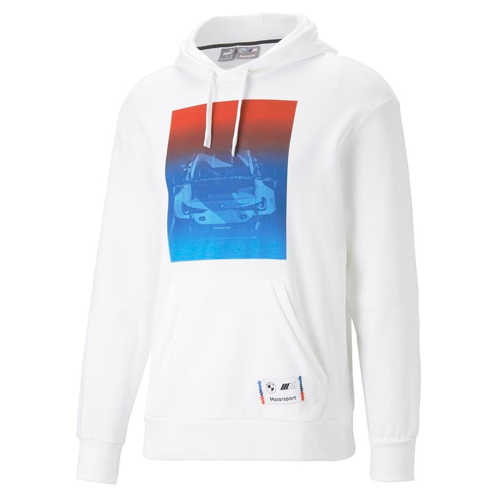 BMW MMS Road Trip Hoodie PUMA White