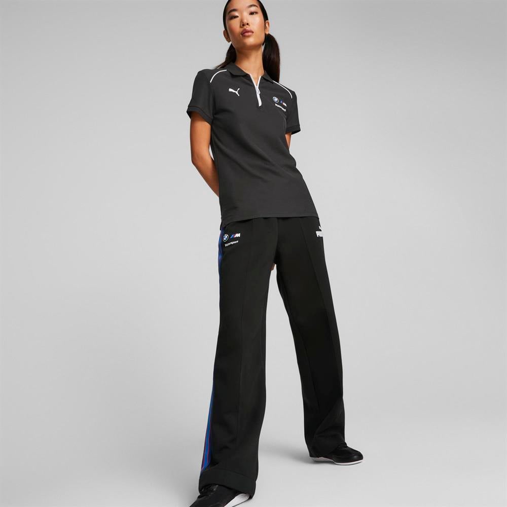 BMW MMS WMN POLO SHIRT PUMA BLACK