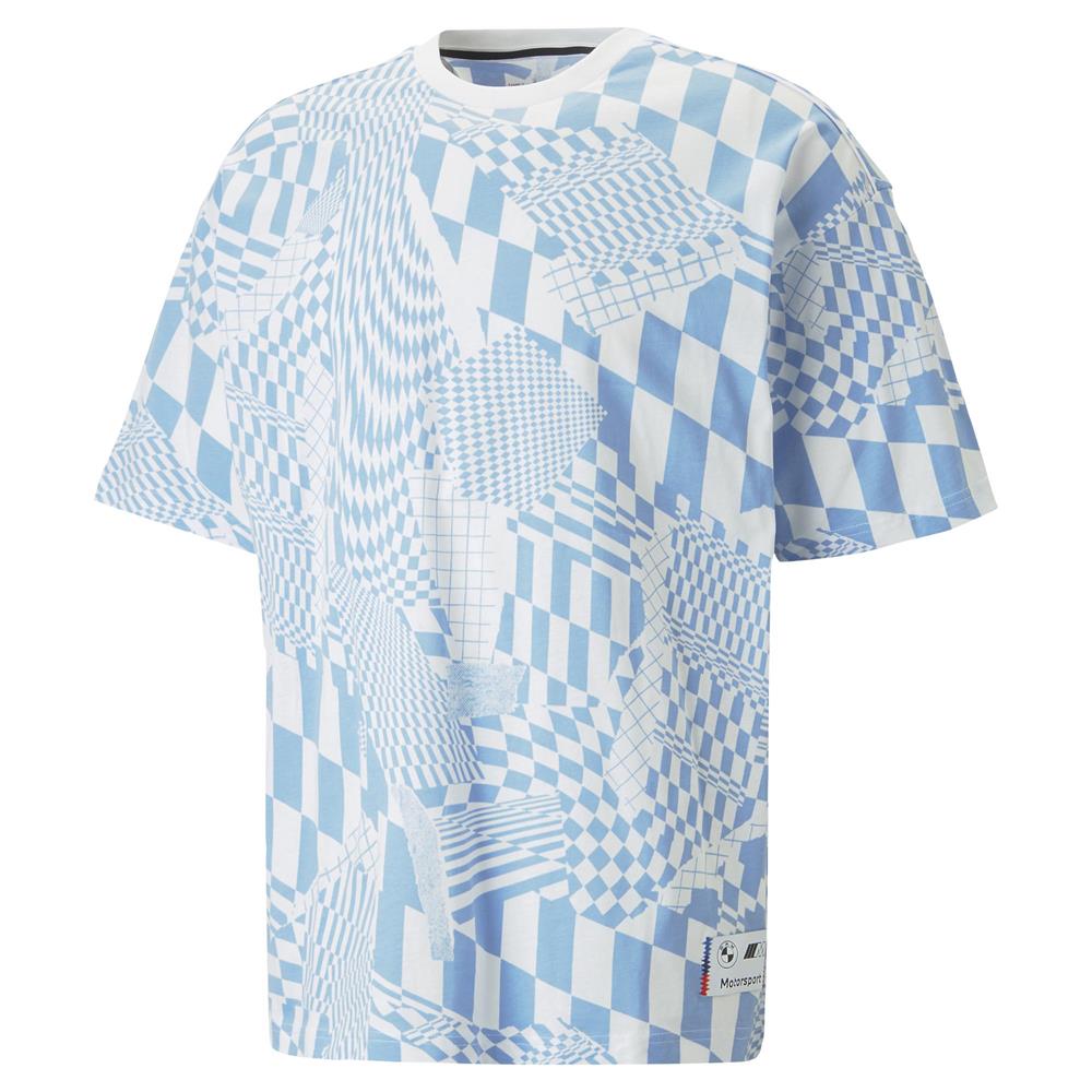 BMW MMS Statement AOP Tee rlxd PUMA White