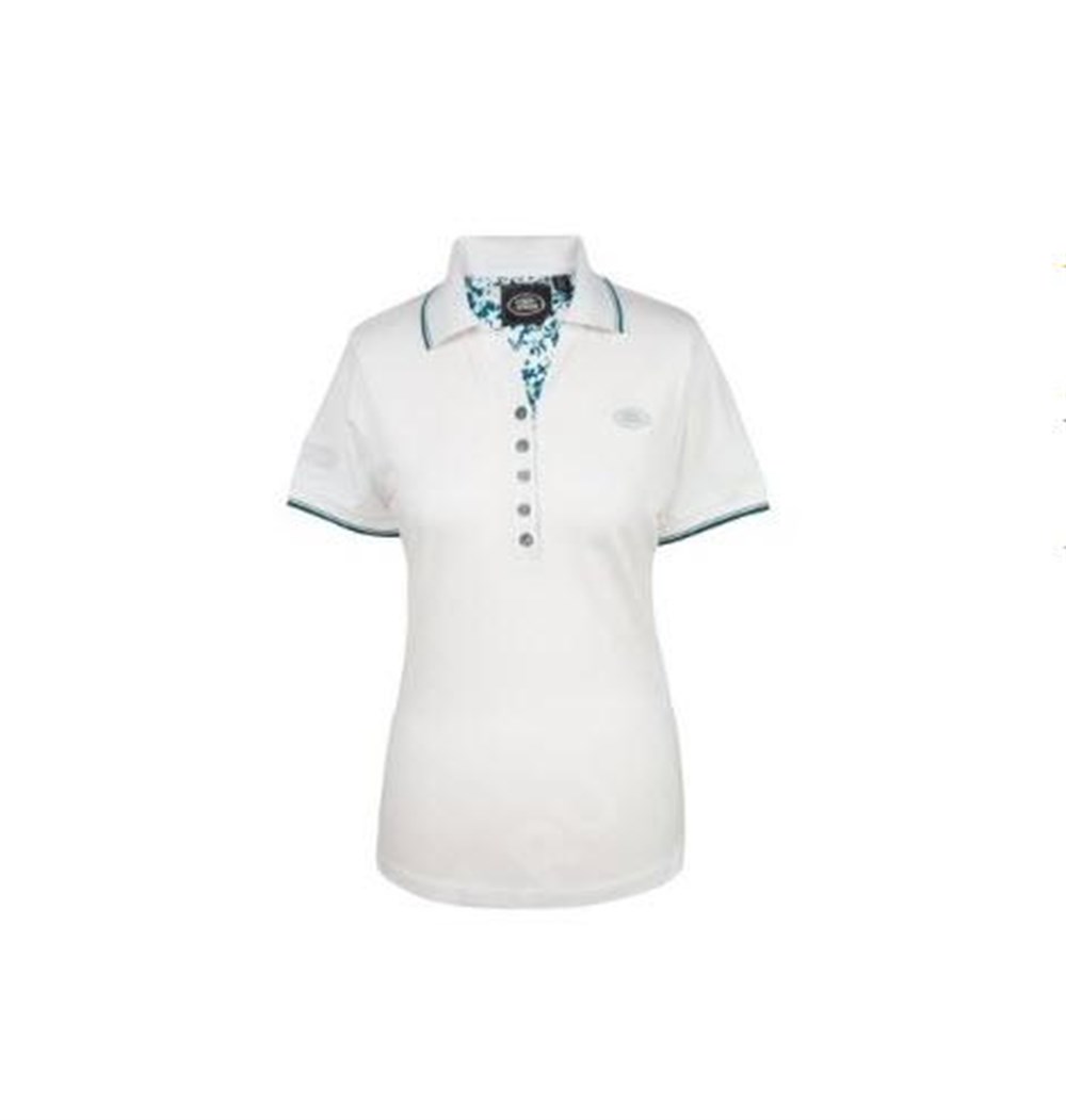 POLO YAKA KADIN BEYAZ M